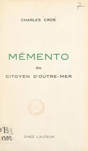 Mémento du citoyen d'outre-mer