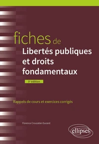 Fiches de Libertés publiques et droits fondamentaux