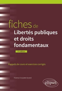 Fiches de Libertés publiques et droits fondamentaux