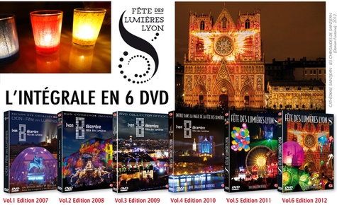 Lyon Fête des Lumières. L'Intégrale  6 DVD