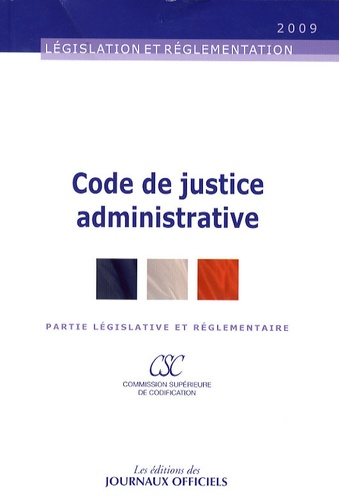  CSC - Code de justice administrative.