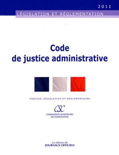  CSC - Code de justice administrative.