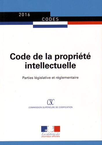  CSC - Code de la propriété intellectuelle.