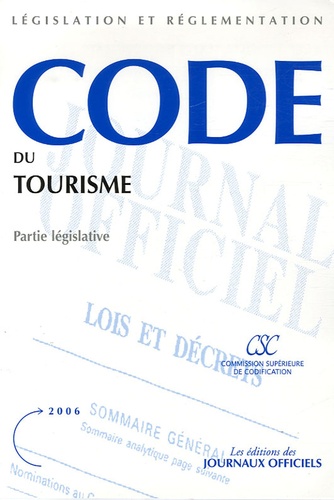  CSC - Code du Tourisme.