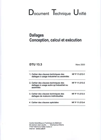DUT 13.3 Dallages