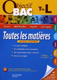 Toutes les matières Tle L