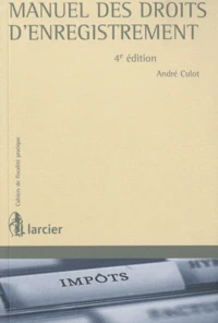 Manuel des droits d'enregistrement