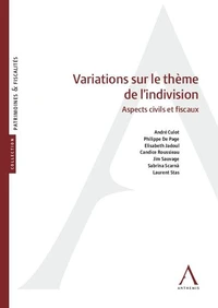 Variations sur le thème de l'indivision