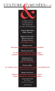 Le récit dans la médiation des sciences et des techniques