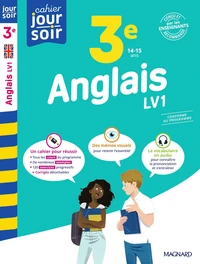 Anglais 3e LV1 - Cahier Jour Soir