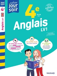 Anglais 4e LV1 - Cahier Jour Soir