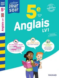 Anglais 5e LV1 - Cahier Jour Soir
