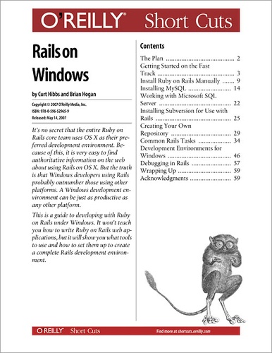 Curt Hibbs et Brian P. Hogan - Rails on Windows.