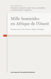 Mille homicides en Afrique de l'Ouest