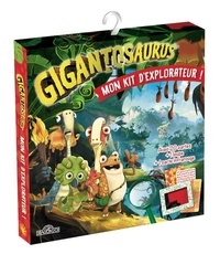  Cyber Group Studios - Gigantosaurus Mon kit d'explorateur ! - Avec 20 cartes, 1 loupe, 1 carte infrarouge.