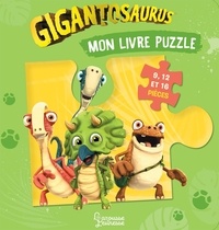  Cyber Group Studios - Gigantosaurus  : Mon livre puzzle - 9, 12 et 16 pièces.