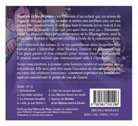 Bastien et les Blipoux  avec 1 CD audio
