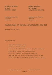 Contributions to Physical Anthropology, 1978-1980