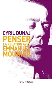 Téléchargement gratuit de la base de données de livres Penser la relation avec Emmanuel Mounier PDF DJVU CHM in French