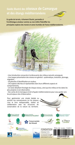 Guide illustré des oiseaux de Camargue et des étangs méditerranéens