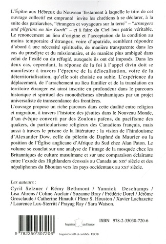 Strangers and Pilgrims. Métamorphoses spatiales du religieux dans les mondes anglophones (XVIIE-XXIe siècle)