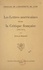 Les lettres américaines devant la critique française. 1887-1917
