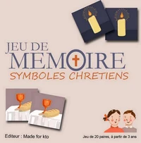 Jeu de mémoire - Symboles chrétiens