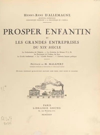 Prosper Enfantin et les grandes entreprises du XIXe siècle