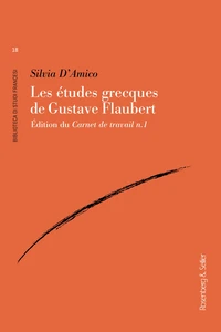 Les études grecques de Gustave Flaubert