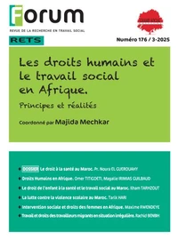 Forum 176 : Les droits humains et le travail social en Afrique