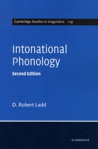 D. Robert Ladd - Intonational Phonology.