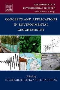 D. Sarkar - Concepts and Applications in Environmental Geochemistry.