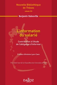 L'information du salarié