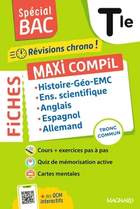 Histoire-Géo-EMC - Enseignement scientifique - Anglais - Espagnol - Allemand Tle