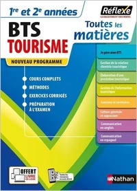 Toutes les matières 1re et 2e années BTS Tourisme