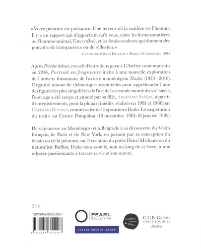 Portrait en fragments de Dado - Grand Format - Livre - Decitre