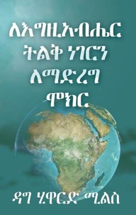 ለእግዚአብሔር ትልቅ ነገርን ለማድረግ ሞክር