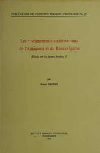 Les enseignements architecturaux de l'Ajitāgama et du Rauravāgama