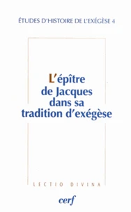 Etudes d'histoire de l'exégèse