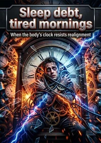 Sleep debt, tired mornings