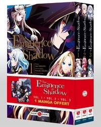 Daisuke Aizawa et Anri Sakano - The Eminence in Shadow  : Pack en 3 volumes : Tomes 1 à 3 - Dont 1 tome offert.