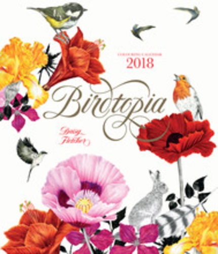 Daisy Fletcher - Birdtopia - Colouring calendar.