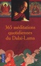  Dalaï-Lama - 365 Méditations quotidiennes du Dalaï-Lama.