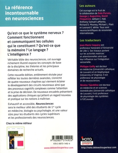 Neurosciences 6e édition