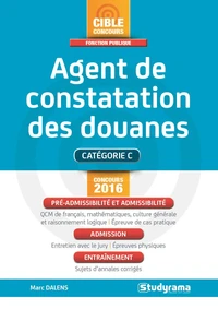 Agent de constatation des douanes