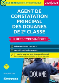 Agent de constatation principal des douanes de 2e classe
