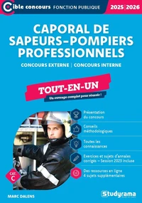 Caporal de sapeurs-pompiers professionnels Concours externe, concours interne