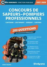 Concours des sapeurs-pompiers professionnels
