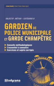Gardien de police municipale et garde champêtre