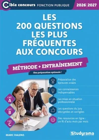 Les 200 questions les plus fréquentes aux concours